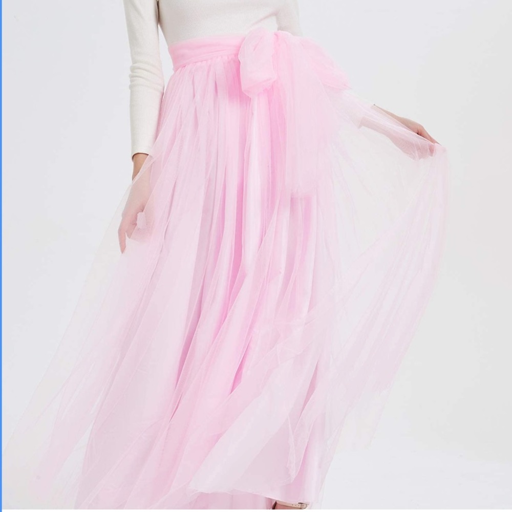 Pink Scrunch Maxi Tutu